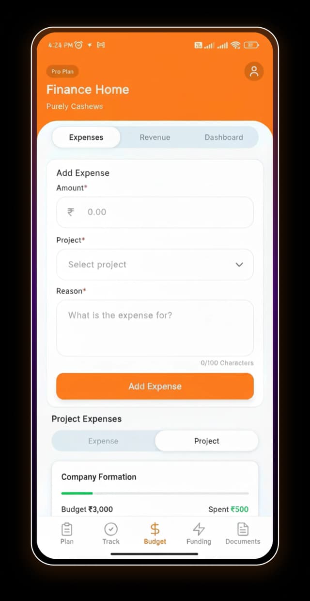 BossWorks tracking on mobile